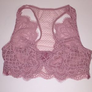 Victoria's Secret Mauve Lace Bralette